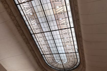 El vitreaux fue restaurado en su totalidad