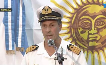 El vocero de la Armada, Enrique Balbi