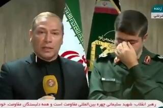 La muerte de Soleimani: un vocero de los Guardianes de la Revolución lloró en TV