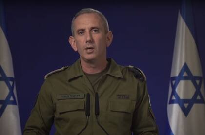 El vocero militar israelí, Daniel Hagari