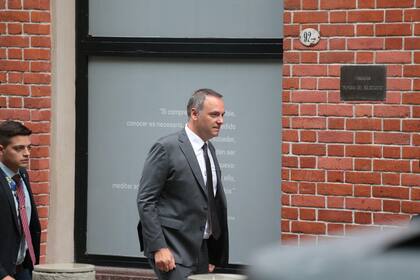 El vocero presidencial, Manuel Adorni