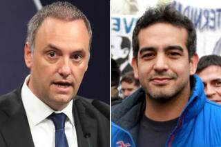 El cruce entre Manuel Adorni y un dirigente sindical por el paro de la CGT