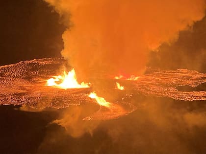 El volcán Kilauea, en Hawai. (Stefani REYNOLDS / US Geological Survey / AFP) 