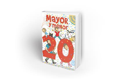 El volumen 20 de "Mayor y Menor", publicado por Sudamericano, trae stickers de los personajes