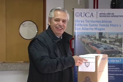El voto de Alberto Fernández en la UCA