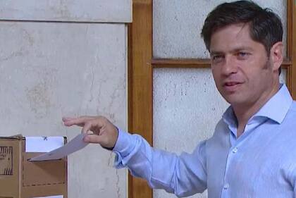 El voto de Axel Kicillof