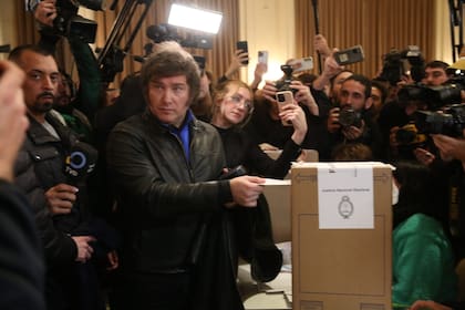 El voto de Javier Milei en las PASO 2023