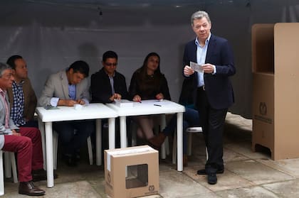 El voto de Juan Manuel Santos