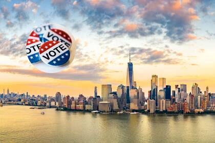 El voto en Nueva York, al igual que a nivel federal y estatal, es voluntario