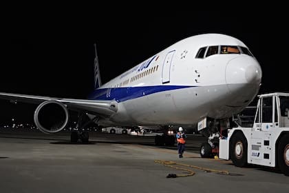 El vuelo de ANA salió del aeropuerto de Tokio el martes 16 de enero por la noche (foto ilustrativa)