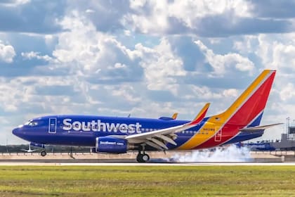 El vuelo de Southwest Airlines bajó sano y salvo