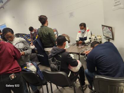 El vuelo, procedente de Alexandria, fue financiado en su totalidad por el gobierno estadounidense