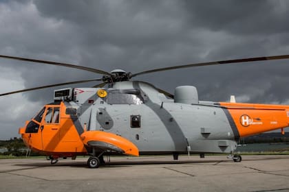 El Westland Sea King fue alquilado a una firma privada en 2018, según detalla la organización Navy Wings