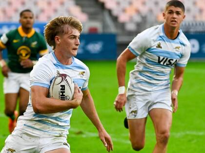 El wing entrerriano Bautista Lescano apoyó un muy buen try