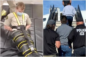 El WRAP es un aparato de sujeción corporal que los agentes del ICE utilizan para inmovilizar a migrantes en Estados Unidos