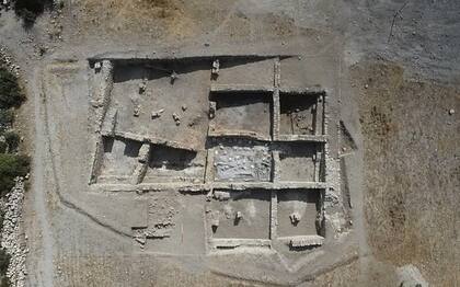 El yacimiento arqueológico de la antigua ciudad de Irenopolis donde se hallaron los panes carbonizados