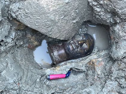 El yacimiento termal se halla en San Casciano dei Bagni, en la provincia de Siena