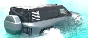 Lanzan un SUV que “flota” arriba del agua y promete revolucionar el offroad