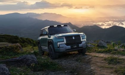 El Yangwang U8 tiene un ángulo de ataque de 36,5°, un ángulo ventral de 25,5° y un ángulo de salida de 35,4°