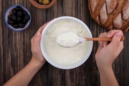 El yogur es un buen reemplazante de la mayonesa u otro aderezo industrial; proporciona proteínas benéficas para el intestino (Freepik)
