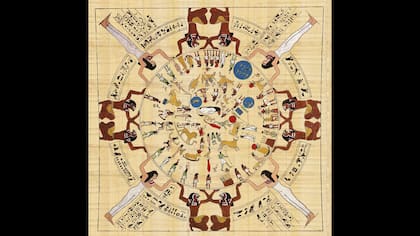 El Zodíaco de Dendera incluye al carnero