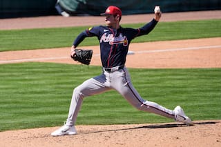 El zurdo de los Bravos Joey Wentz se perderá 2026 tras romperse el ligamento cruzado anterior