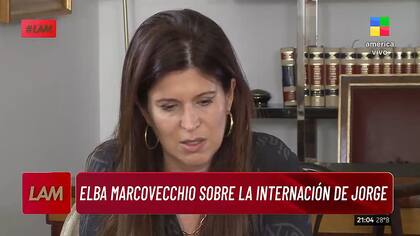 Elba Marcovecchio afirmó que Jorge quería tener una hija con ella