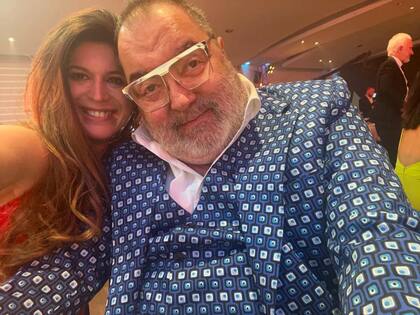 Elba Marcovecchio, junto a Jorge Lanata