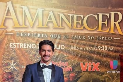 Elbittar acaba de estrenar una nueva novela, Amanecer, por Televisa Univision