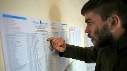 Elecciones 2017 paso 2017 gente votando escuelas boletas padrón Mar del plata escuela Stella Maris
