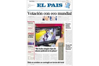 Elecciones en EE.UU.: las tapas de los diarios del mundo