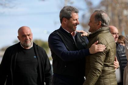 Elecciones en San Juan. Llega a votar el gobernador de San Juan, Sergio Uñac.