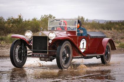 Elegancia. El Lancia Lambda 1926, de Juan José y Juan Pablo Percossi, recibió el premio al Best of Show