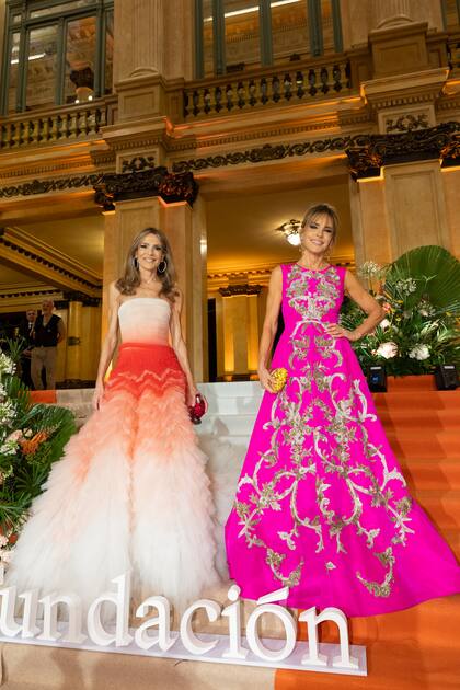 Elegantísimas como siempre, Rossella y Patricia della Giovampaola.