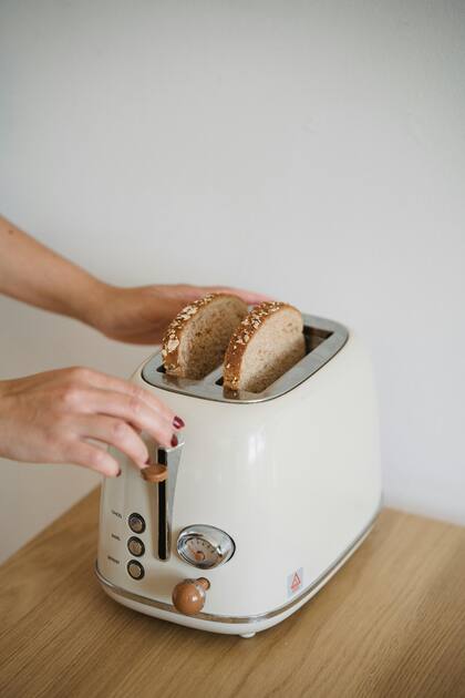 Elegí un lugar seco y despejado para colocar la tostadora en tu casa
