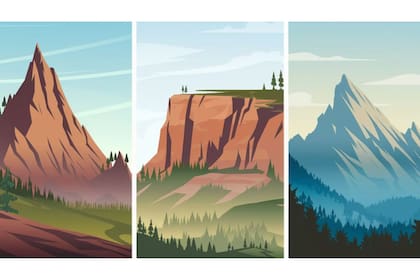 Elegí una de estas tres montañas y conocé cómo te ven los demás