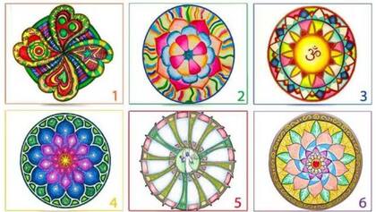 Elegí uno de los seis mandalas y conocé cómo es tu estado sentimental