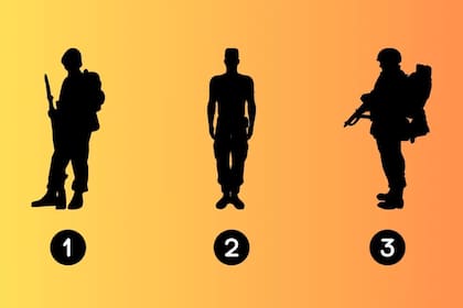 Elegí uno de los tres soldados de esta imagen para descubrir tu nivel de valentía