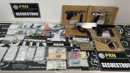 Elementos secuestrados en un operativo en General Roca.