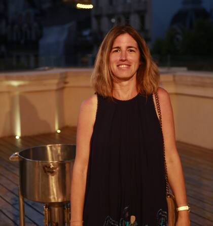 Elena Clement en la noche de Fundaler. Lo recaudado con la subasta será destinado a profundizar la labor educativa de la fundación, dirigida a la población en general, docentes, y profesionales de la salud.