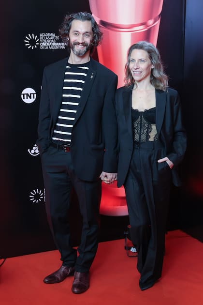 Elena Roger con su pareja, Mariano Torre.