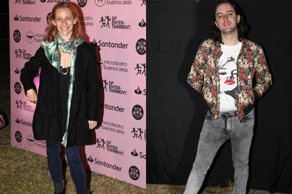 Elena Roger no se perdió la inauguración de microteatro, mientras que Benito Cerati dijo presente con su banda, Zero Kill, en los microrecitales