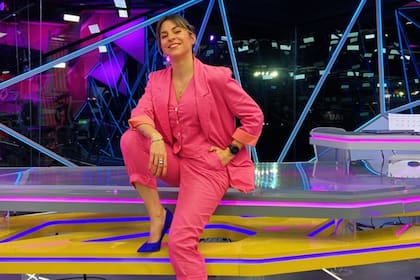 Eleonora Pérez Caressi, en el set, en donde pasó gran parte de su carrera