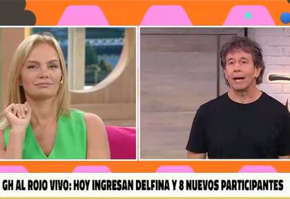 Eliana Guercio contó que se inscribió en la escuela de cocina de Ariel Rodríguez Palacios (Foto: Captura de TV / Telefe)