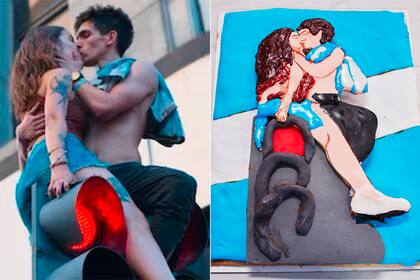 Eliana Guercio se inspiró en una de las imágenes más virales de los festejos