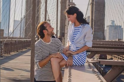 Elías Chiprut y su pareja, en una foto que compartió con sus seguidores de Instagram