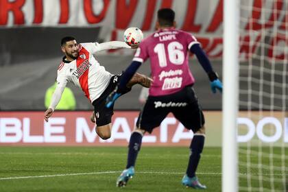 Elías Gómez tuvo protagonismo en ataque