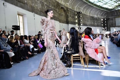 Elie Saab en la Semana de la Alta Costura en París