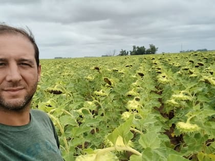 Eliel Nabaes, presidente de la Federación Agraria Filial Bolívar