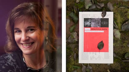 Elige el libro Beautiful Data, un panorama de la visión y sus tecnologías desde 1945 hasta ahora, que se pregunta "cómo es que dejamos de preocuparnos porque la información fuera fidedigna. Me interesa para pensar las condiciones actuales". Foto: Santiago Cichero/AFV